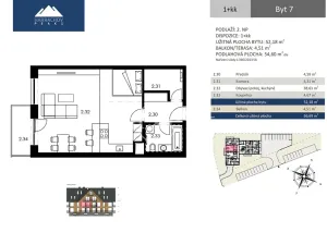 Prodej bytu 1+kk, Harrachov, 52 m2