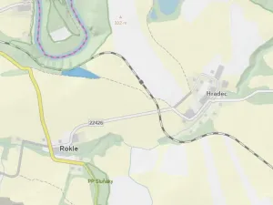 Prodej komerčního pozemku, Rokle - Hradec, 55145 m2