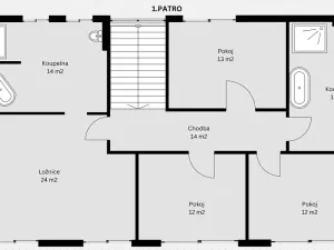 Prodej rodinného domu, Tři Dvory, 235 m2