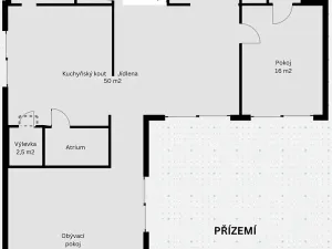 Prodej rodinného domu, Tři Dvory, 235 m2