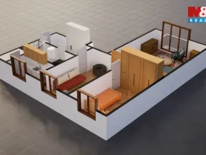 Prodej bytu 3+1, Karlovice - Sedmihorky, 65 m2