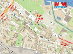 Pronájem bytu 2+kk, Lovosice, Osvoboditelů, 63 m2