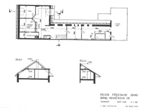Prodej vícegeneračního domu, Brno, Nováčkova, 380 m2