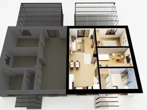 Pronájem rodinného domu, Havířov, Farská, 63 m2