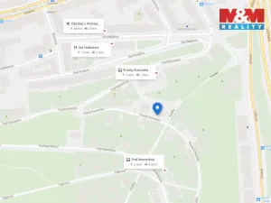 Pronájem bytu 2+1, Praha - Smíchov, Franty Kocourka, 55 m2