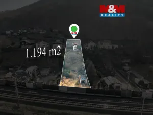 Prodej pozemku pro bydlení, Ústí nad Labem - Vaňov, 1194 m2