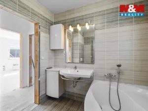 Prodej rodinného domu, Obříství - Dušníky, Hasičská, 80 m2