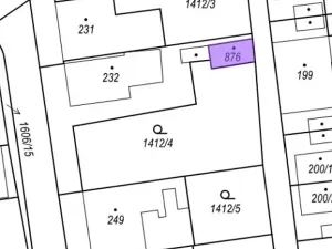 Prodej podílu garáže, Lom, 38 m2