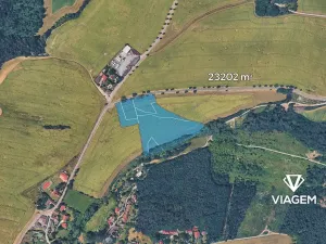 Prodej podílu pole, Davle, 7734 m2