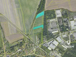 Prodej podílu komerčního pozemku, Milovice, 2854 m2