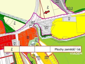 Prodej podílu komerčního pozemku, Koryčany, 333 m2