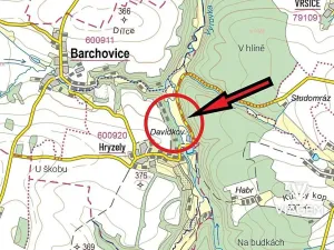 Prodej podílu pole, Barchovice, 349 m2