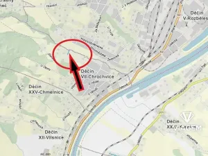 Prodej zahrady, Děčín, 850 m2