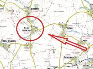 Prodej podílu zahrady, Polní Voděrady, 873 m2