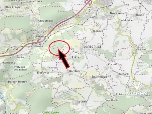 Prodej lesa, Loděnice, 2464 m2