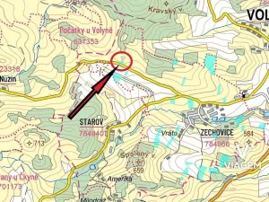 Prodej podílu pole, Volyně, 377 m2