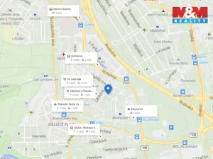 Prodej bytu 2+1, Praha - Chodov, Nechvílova, 45 m2