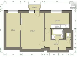 Prodej bytu 2+1, Brno, Klímova, 47 m2