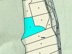 Prodej podílu pole, Bítov, 7251 m2