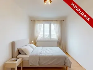 Pronájem bytu 2+kk, Praha - Kyje, Pelušková, 52 m2