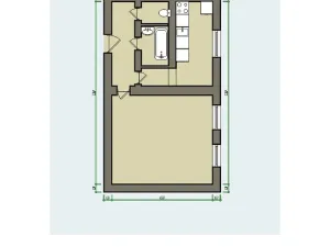 Pronájem bytu 1+1, Lanškroun, Kollárova, 38 m2