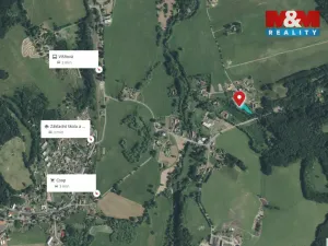 Prodej komerčního pozemku, Višňová - Předlánce, 1998 m2