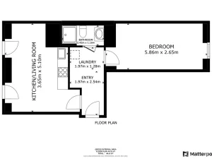 Pronájem bytu 2+kk, Praha - Libeň, Lihovarská, 43 m2