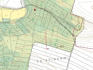 Dražba lesa, Mladoňovice, 2344 m2