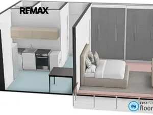 Prodej bytu 1+1, Praha - Letňany, Tupolevova, 32 m2