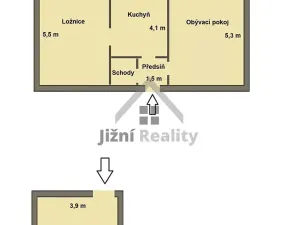 Prodej rodinného domu, Ledenice, Mysletínská, 112 m2