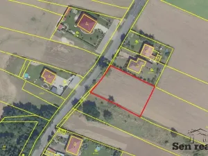 Prodej pozemku pro bydlení, Tatce, Na Stachově, 1600 m2