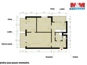 Prodej bytu 3+1, Praha - Střížkov, Střížkovská, 73 m2