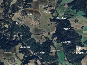 Prodej podílu pole, Černošín, 1419 m2