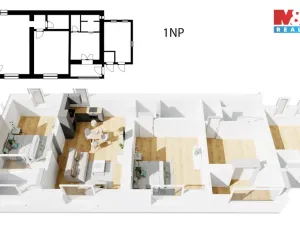 Prodej činžovního domu, Mnichovice - Božkov, Nad rybníkem, 312 m2