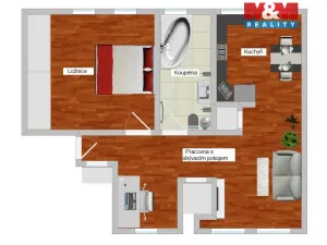 Pronájem bytu 2+kk, Brandýs nad Labem-Stará Boleslav - Brandýs nad Labem, Michalovická, 73 m2