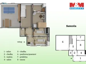 Prodej rodinného domu, Pchery, V Ořechovce, 228 m2