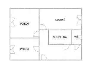 Pronájem bytu 2+1, Strakonice - Strakonice II, Školní, 59 m2