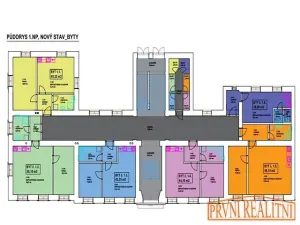 Prodej bytu 2+kk, Bystřice pod Hostýnem, Schwaigrovo nám., 48 m2