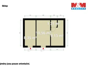 Prodej chaty, Psáry, 51 m2