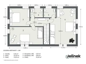Prodej chalupy, Proseč, 207 m2