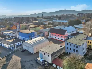 Prodej výrobních prostor, Nový Bor, Sklářská, 6477 m2