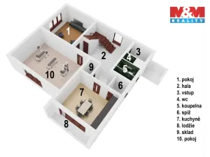 Prodej rodinného domu, Pelhřimov, Jiráskova, 303 m2