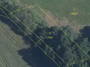 Prodej louky, Dubnice, 1175 m2