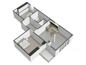 Pronájem bytu 3+kk, Praha - Šeberov, Na proutcích, 79 m2