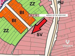 Prodej zahrady, Tvarožná Lhota, 486 m2