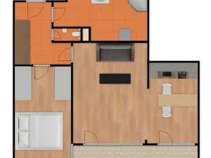 Prodej bytu 2+kk, Praha - Strašnice, Názovská, 48 m2