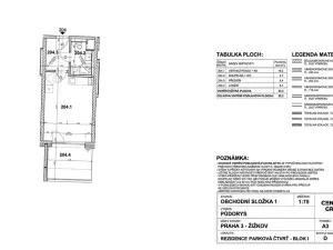 Pronájem bytu 1+kk, Praha - Žižkov, Šrámkové, 29 m2