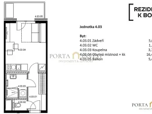 Prodej bytu 1+kk, Praha - Vršovice, K Botiči, 29 m2