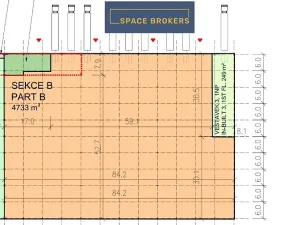 Pronájem skladu, Rudná, K Vypichu, 4733 m2