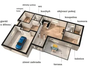 Prodej rodinného domu, Svémyslice, Sluncová, 155 m2